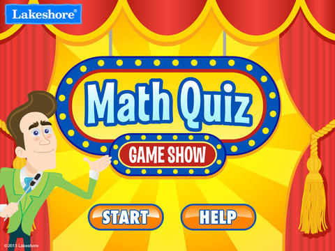 Maths QUiz Gameshow
